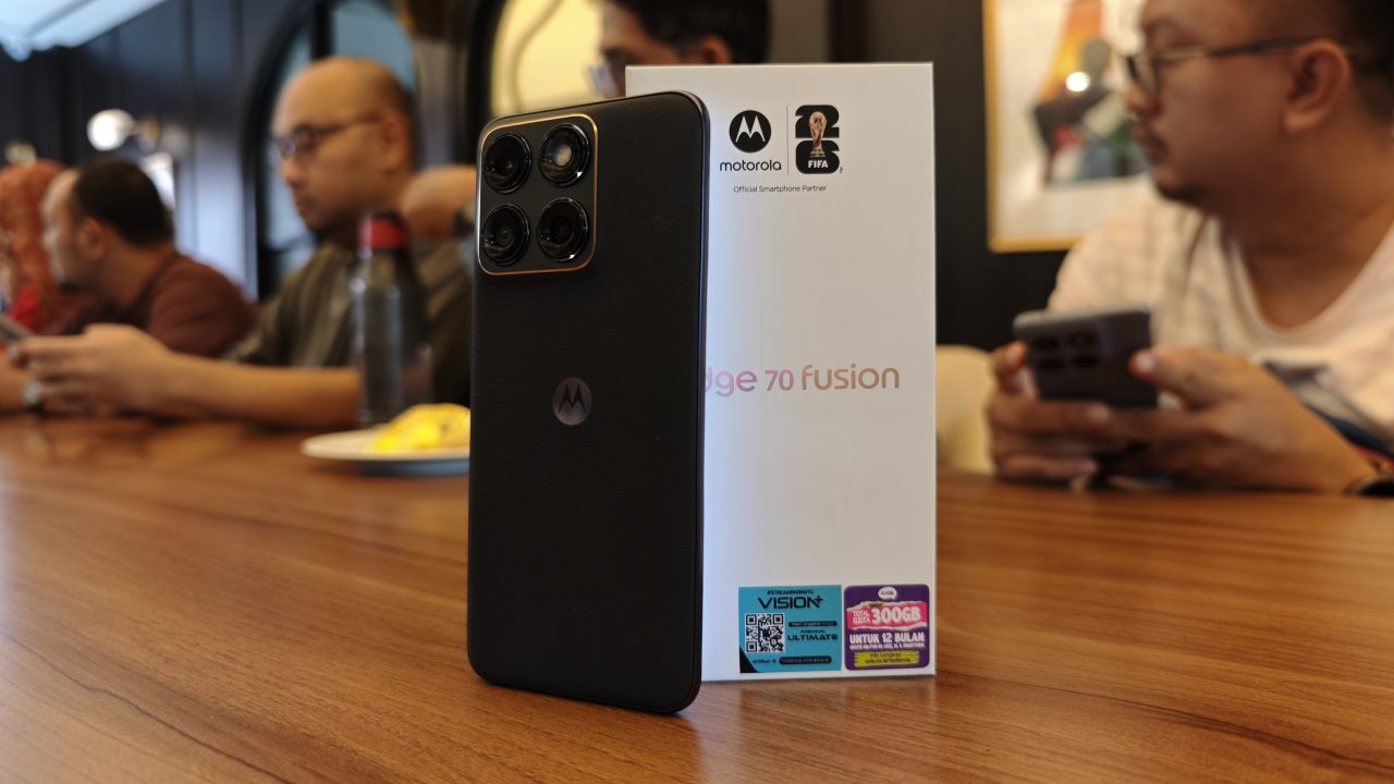 Motorola Edge 70 Fusion Rilis di Indonesia