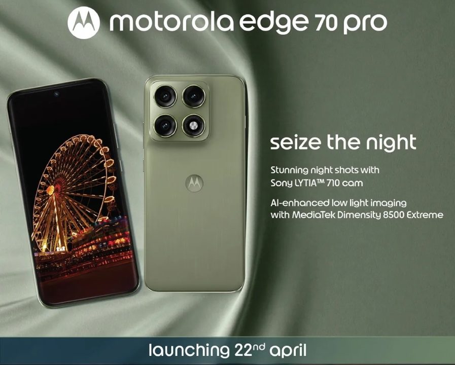 motorola edge 70 Pro launch date