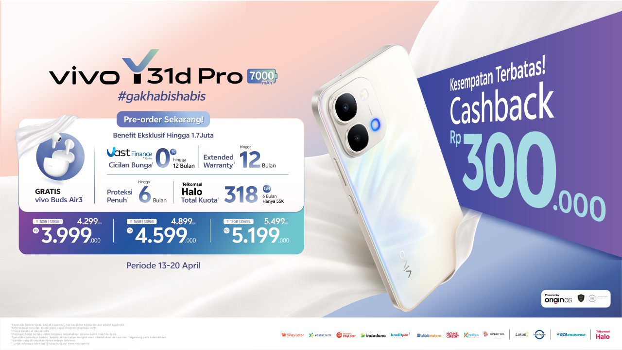 vivo Y31d Pro - Harga