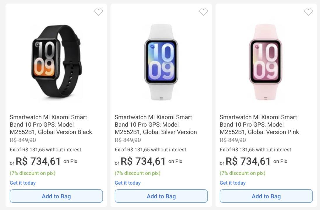 Xiaomi Smart Band 10 Pro