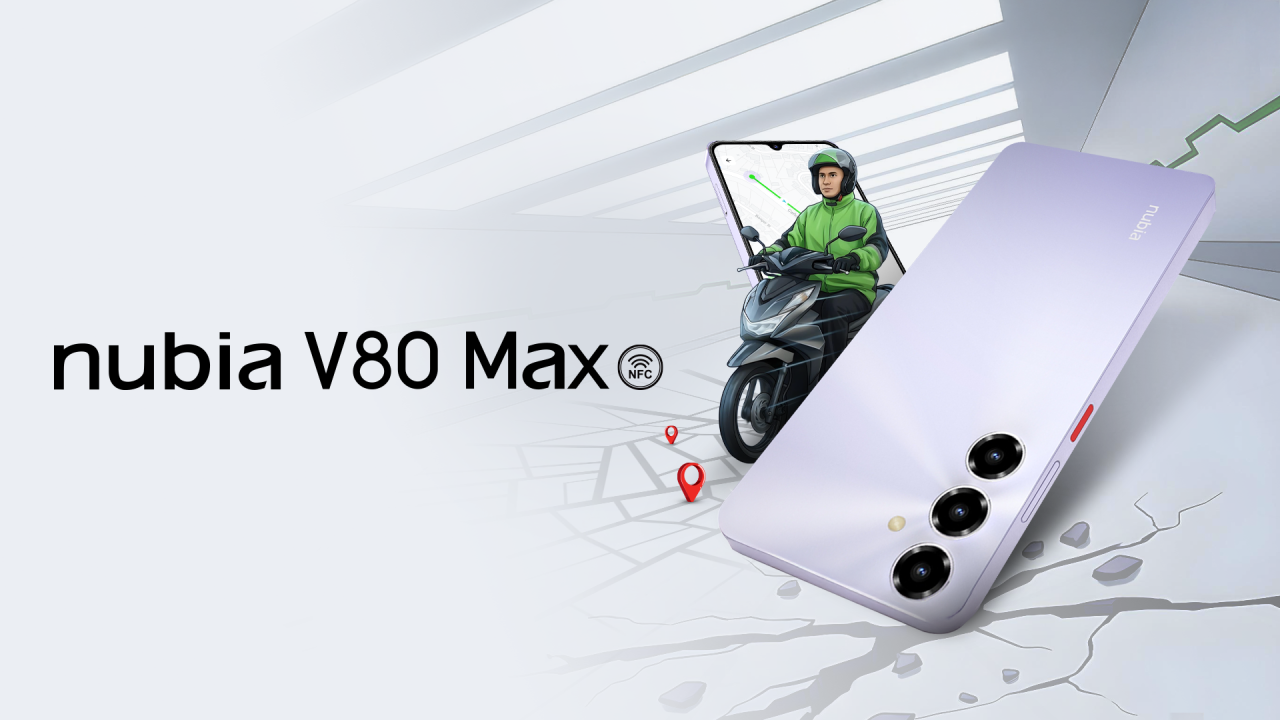 nubia V80 Max 