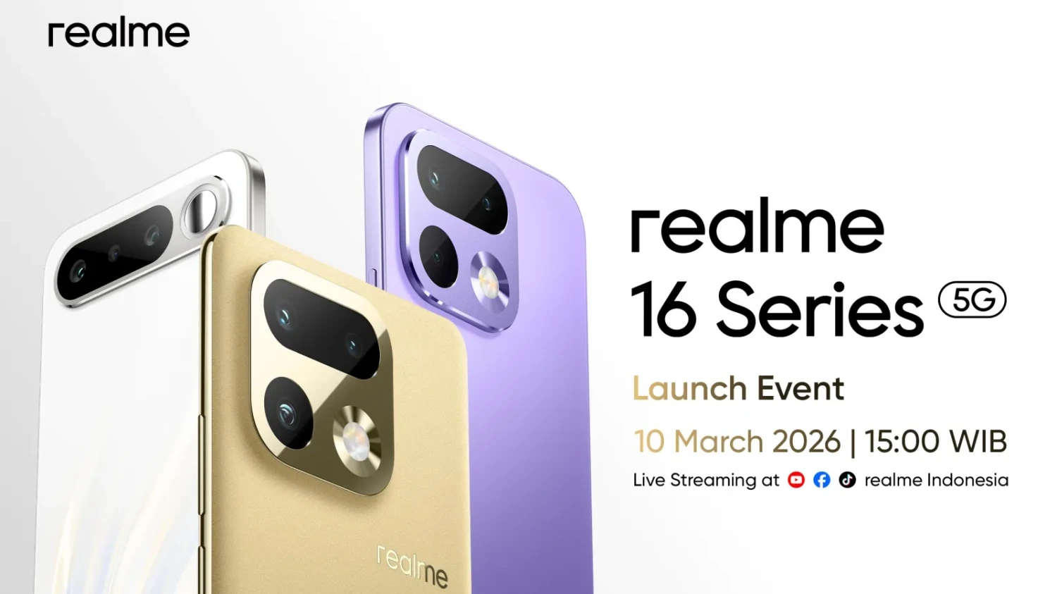 realme 16 Series 5G Launch Event Date