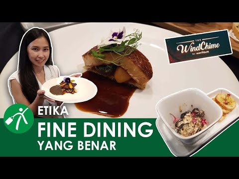 YouTube video, Fine Dining, The Courses, Silverware, Etika Makan, Pesan Makan