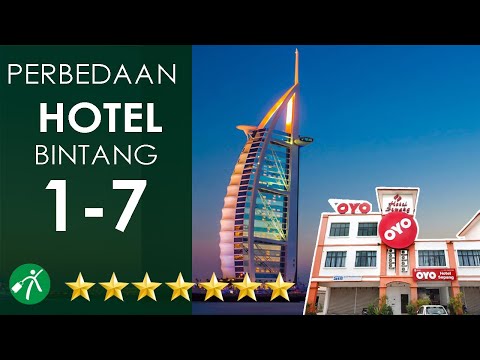 YouTube video, 1. Hotel Bintang 1, 2. Hotel Bintang 2, 3. Hotel Bintang 3, 4. Hotel Bintang 4, 5. Hotel Bintang 5, 6. Hotel Bintang 7