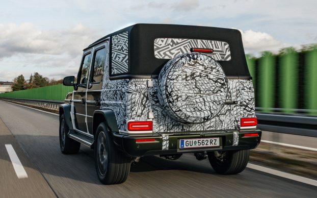 2026 Mercedes-Benz G-Class Cabriolet teaser-1