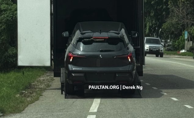 Mitsubishi Xforce spyshot 1