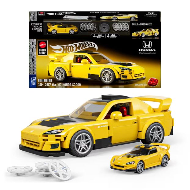 Mattel Brick Shop Hot Wheels-Honda Civic EF S2000-13