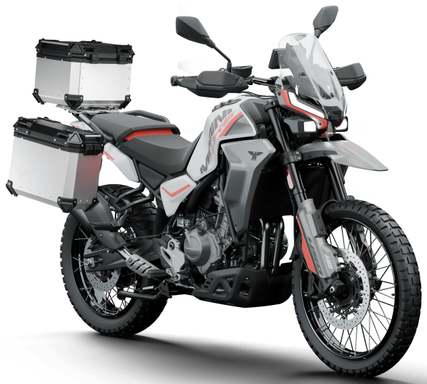 2026 Moto Morini Alltrhike 450 Malaysia Brave White - 2