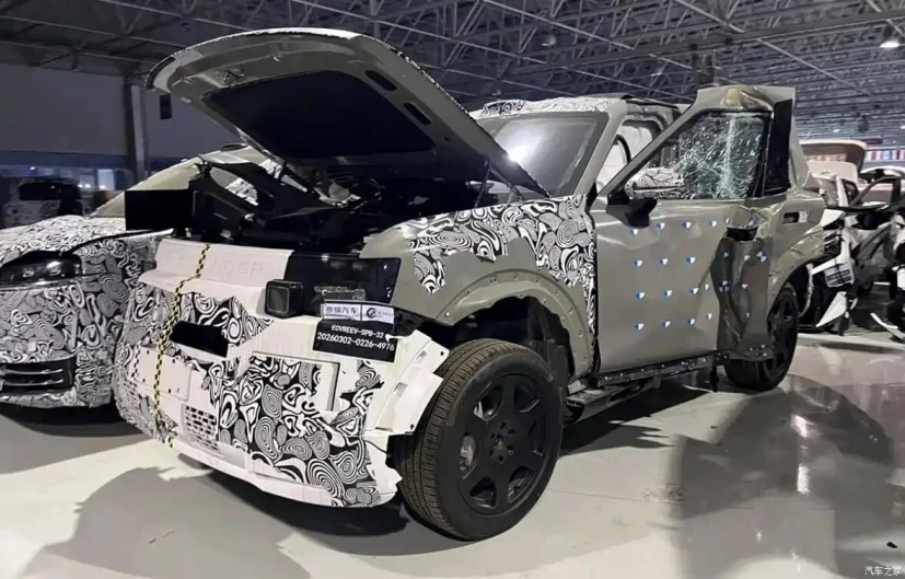 Freelander crash test leak 1