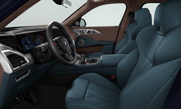 2026 BMW XM Label interior, Merino Deep Lagoon-1