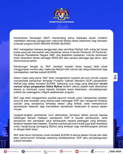 MoF-Malaysia-finance-ministry-statement-May-29-2026-MyKad-SOP-Budi95-petrol-retailers-2