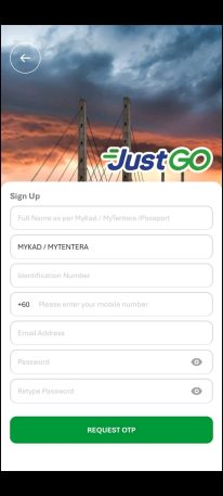 Just Go app 2