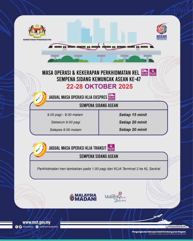 2025 ASEAN Summit Rapid KL KLIA train changes-1