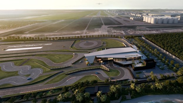 Porsche Experience Centre Singapore render 1