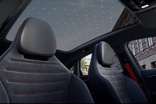 Ein Rückzugsort der Extraklasse: das Interieur der neuen elektrischen Mercedes-Benz C-KlasseA sanctuary in a class of its own: the interior of the all-new electric Mercedes-Benz C-Class