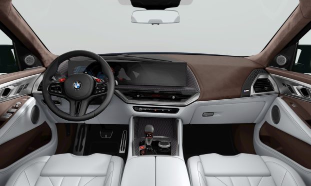 2026 BMW XM Label interior, Merino Silverstone-2