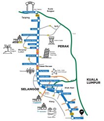 West Coast Expressway map-1