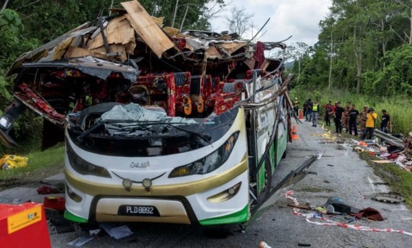 UPSI Gerik Bus Crash