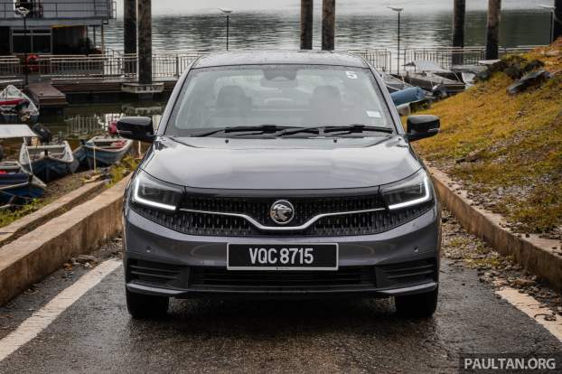 2026-Proton-Saga-MC3-review-9, Winning the on-paper comparison – for once, Modern design touches on an old body, A thoroughly spiffened-up cabin, Headline-grabbing screens, simple software, Sub-optimal driving position continues to frustrate, Basic driver assists with Tesla-style display, More power, but this is no sports sedan, A far more convincing CVT this time around, Surprisingly achievable fuel economy claims, Proton ride and handling is back, A budget sedan you can no longer ignore