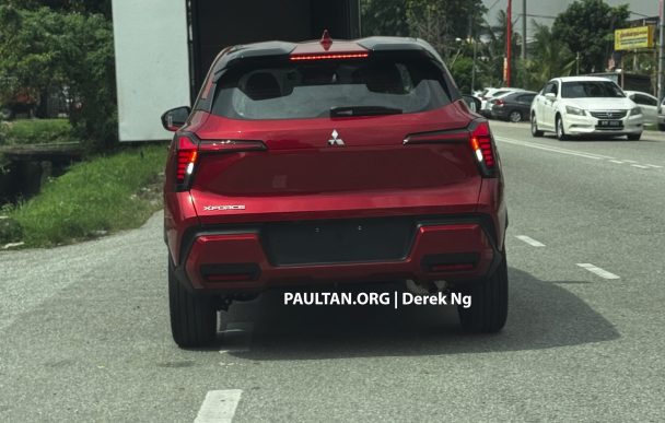 Mitsubishi Xforce spyshot 2