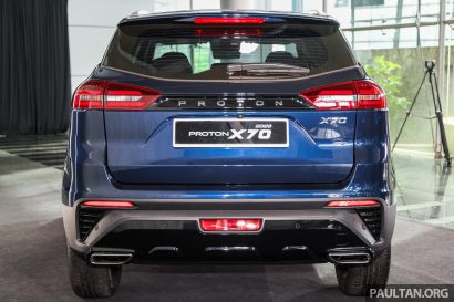 2026-Proton-X70-Preview-Premium-Ext-6, Executive and Premium only, prices drop by RM4,000, New 1.5 litre i-GT turbo four-cylinder engine is quieter, more efficient, Proton ride and handling tuning, Same design inside and out, minor spec downgrades for Premium, ADAS and BLIS still only on Premium