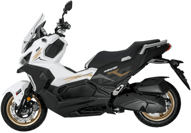 2026 SYM Husky 150 SE Malaysia White - 2