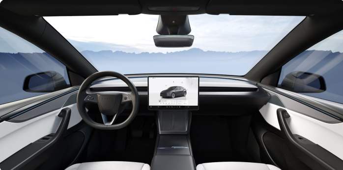 2026 Tesla Model Y China interior-1