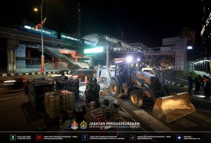 DBKL road excavation works operation 2026 1