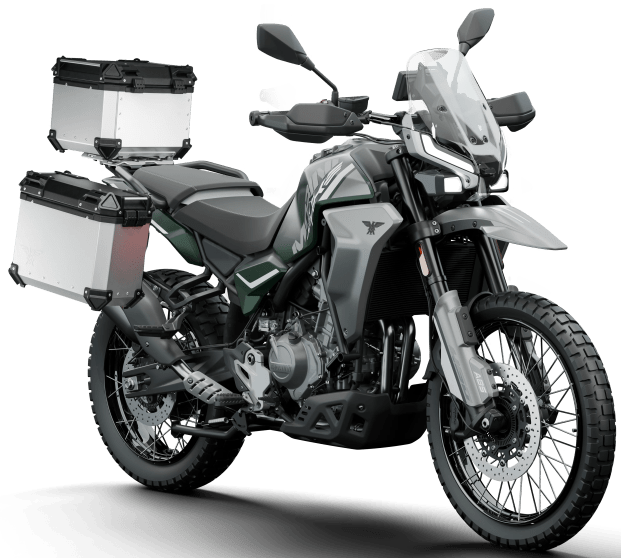 2026 Moto Morini Alltrhike 450 Malaysia Earth Grey - 2