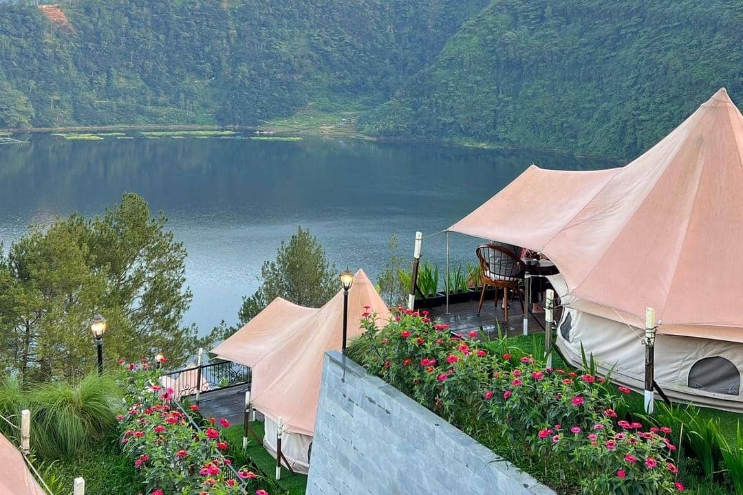 1. The Heaven Glamping &amp; Resto Wonosobo, 2. Hostel Dieng Sikidang Glamping, 3. The Moby Park, 4. Bagas Luxury Camp, 5. Glamping Diengcool, 6. Dieng Forest Park, 7. Bukit Cinta Telaga Menjer, 8. Cabin Grio Dieng