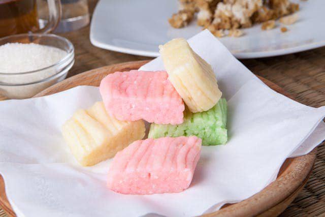 Olahan talas, 1. Kroket talas, 2. Talas goreng, 3. Bolu talas kukus, 4. Getuk talas, 5. Puding talas