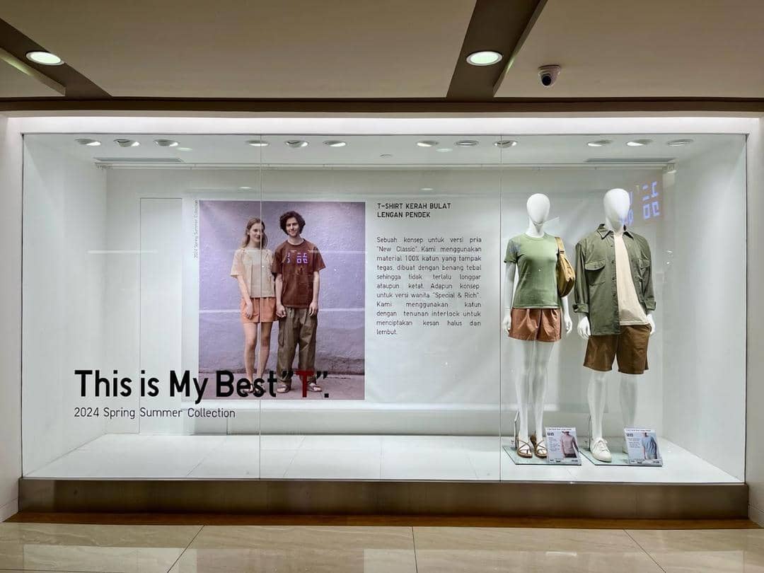 1. UNIQLO Living World Denpasar, 2. UNIQLO Mall Bali Galeria Badung, 3. UNIQLO Level 21 Mall Denpasar, 4. UNIQLO Beachwalk Kuta, 5. UNIQLO Icon Bali Mall