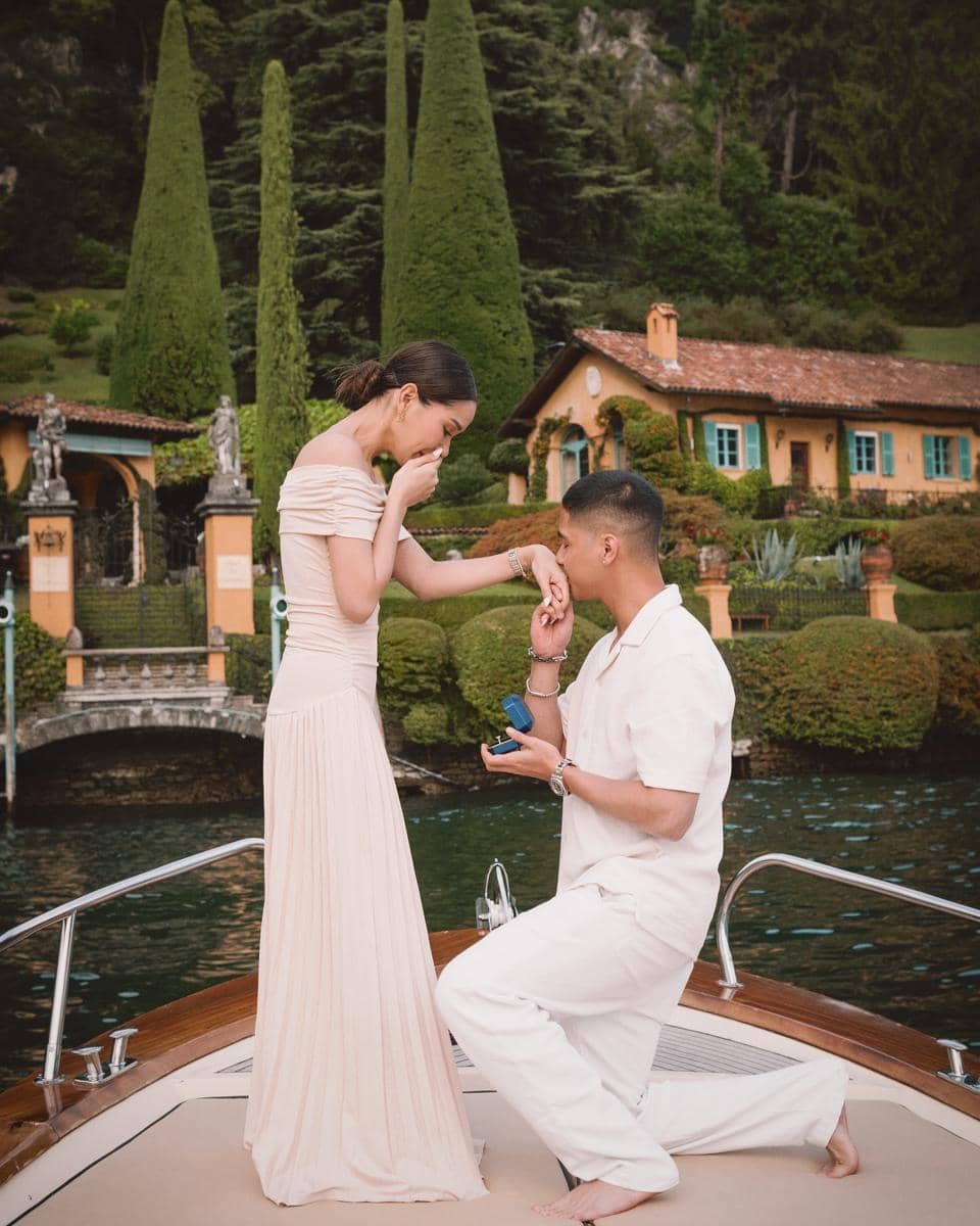 alghazali7_1727077739_3463301550852652104_289656497.jpg, 1. Tampil chic saat momen kasual , 2. Pengiring pengantin di pernikahan sahabat, 3. Tiru gaya ikonik legenda musik dunia, 4. Tamu penting di pernikahan sang kakak, 5. Momen lamaran di Lake Como, Italia