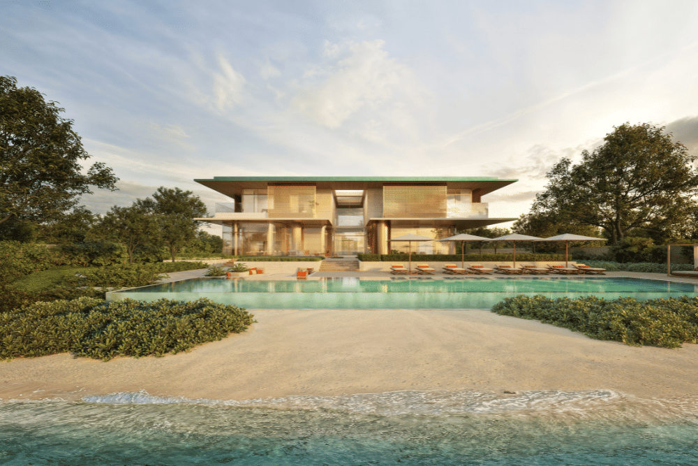Dok. BVLGARI, Menyediakan 30 vila dan 90 mansion yang eksklusif dan berkelas, Menawarkan berbagai aktivitas olahraga dan wisata alam, Memadukan keindahan alam, seni khas Italia, dan tradisi Arab, Eagle Hills berperan penting dalam proyek Bvlgari Resort &amp; Mansions Abu Dhabi