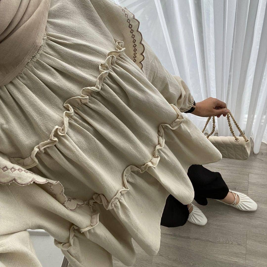 instagram.com/bygonaku, 1. Seperti Apa Bahan Linen Angel?, 2. Linen Angel Premium, 3. Linen Angel Rayon, 4. Linen Angel Crepe