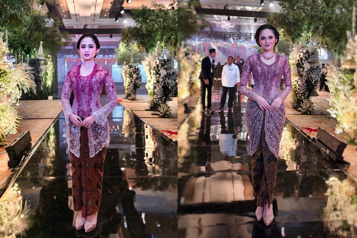 instagram.com/tissabiani/syifahadju, 1. Tampil Memukau dengan Kebaya Emas Modern, 2. Gaya Anggun dengan Dress Brokat Putih, 3. Gaun Hitam yang Memikat, 4. Tampilan Tradisional yang Berbeda dengan Kebaya Ombre, 6. Gaya Liburan Dengan Dress