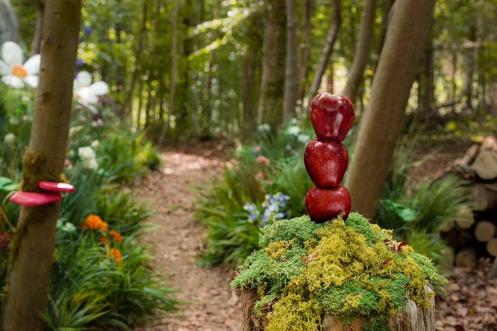 Smurfs experience - three apples - Airbnb.jpg, Petualangan dimulai saat Papa Smurf pergi berpetualang yang jauh!, AlongWalkerjar keahlian ala Smurf: melukis dan memanah, Istirahat dan pesta yang membuatmu semakin akrab, Kapan dan dimana kamu bisa memesan pengalaman ini?