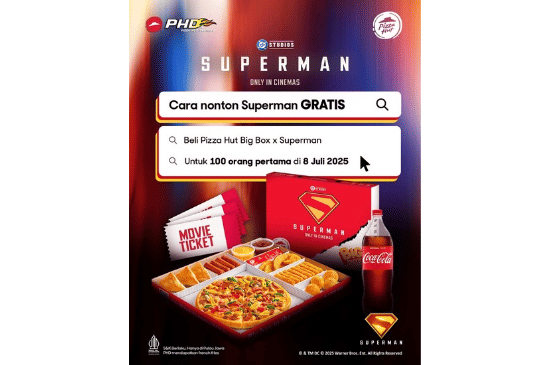 Salinan dari BEFORE_20250711_114503_0003.png, Sajian spesial untuk momen istimewa , Visi yang sama: Menyatukan generasi lewat makanan dan film , Minat tinggi pada superhero, momen tepat hadirkan kolaborasi , Ikut tantangan seru dan menangkan tiket!