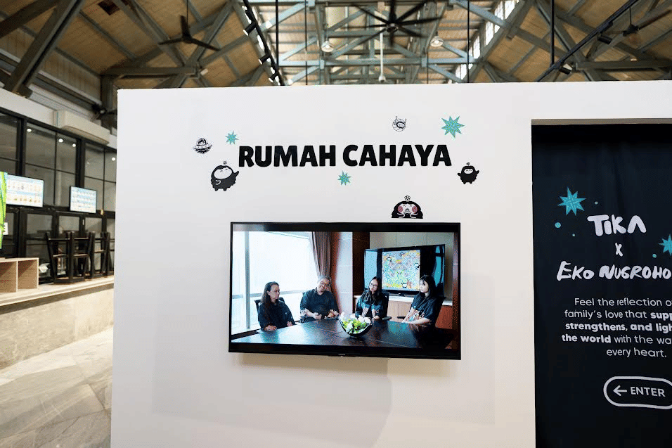 Rumah Cahaya - Kolaborasi dua generasi dari Gambaretika x Eko Nugroho. (Dok. SOVLO)