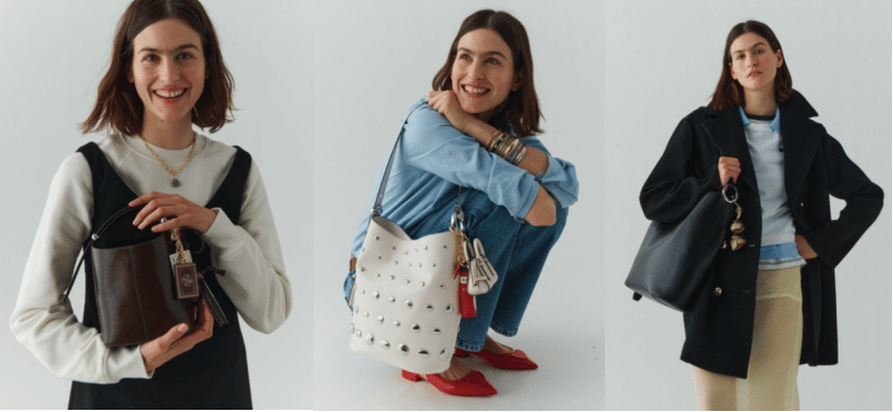 image (10).png, 1. Menggunakan palet warna catchy nan lembut, 2. Hadirkan tas dalam 3 kategori utama, 3. Pakaian yang youthful, edgy dan modern, 4. Footwear dengan detail hardware yang ikonik, 5. Elevated, versatile, dan feminin pada koleksi perhiasan