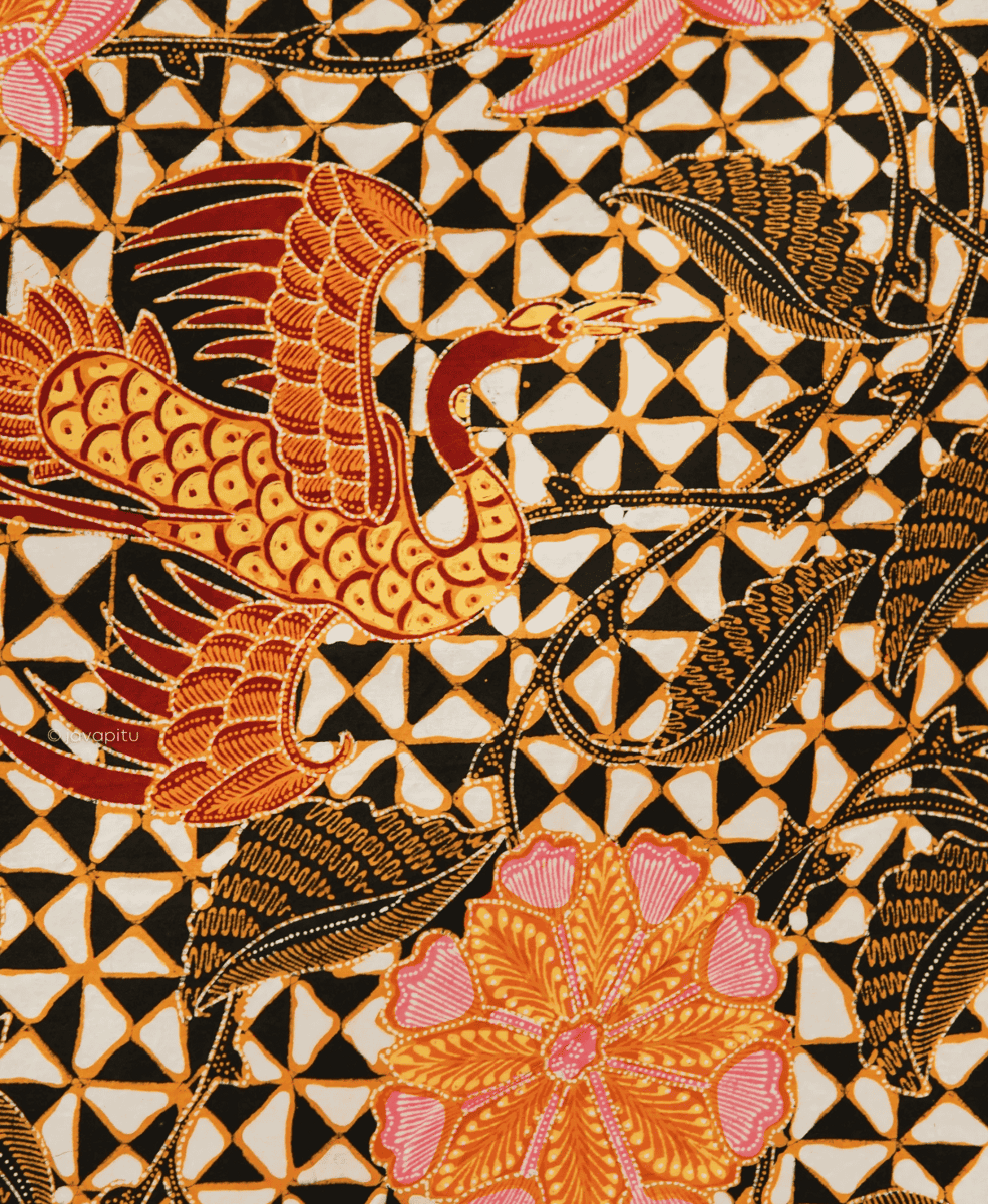 javapitu.com.png, 1. Motif Batik Berasal dari Jawa, 2. Arti Kata dan Filosofi Batik Slobog, 3. Pantang Dipakai Saat Pernikahan atau Syukuran, 4. Ciri Khas Motif Batik Slobog, 5. Batik Motif Slobog, Tak Hanya Tentang Kematian