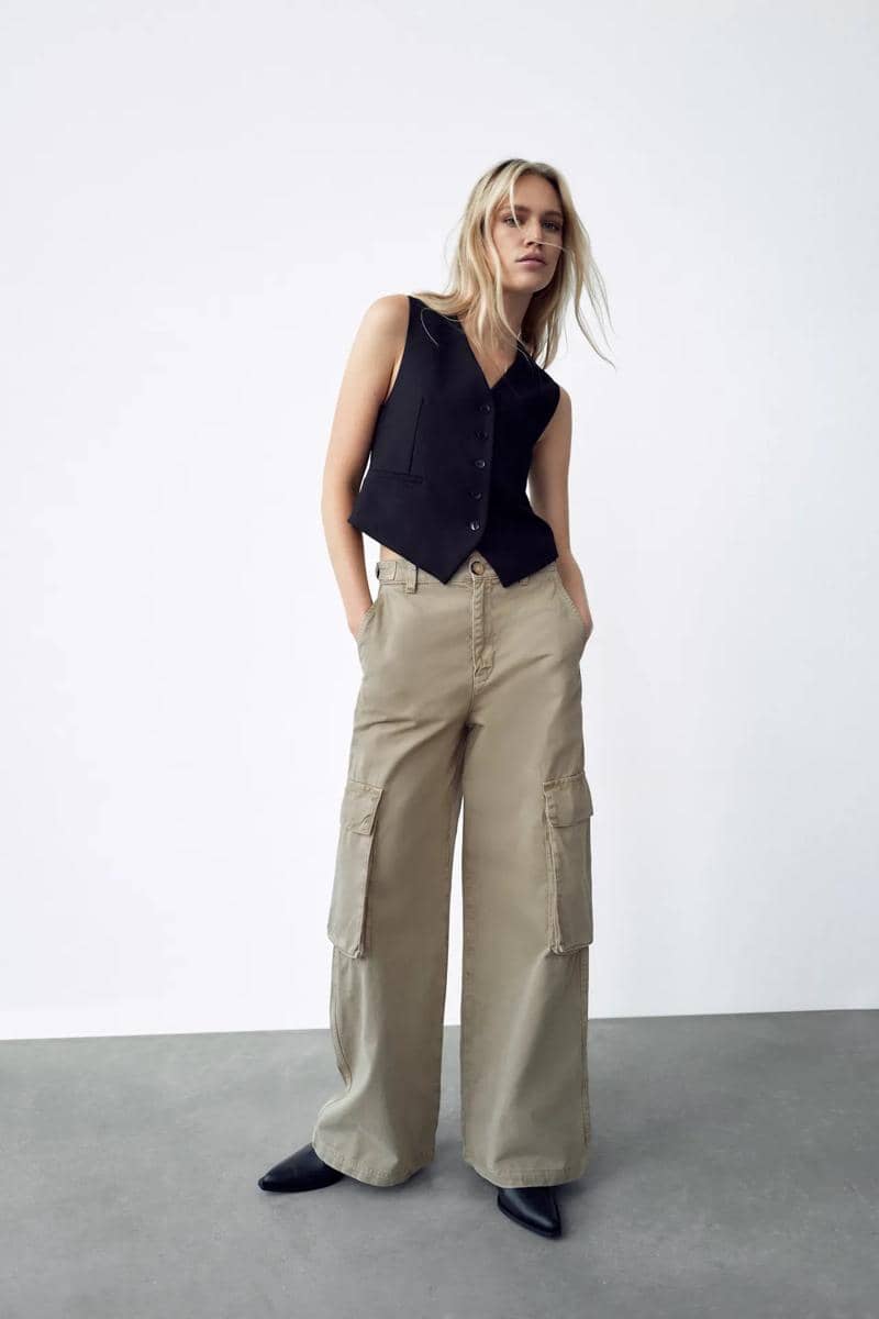 pinterest.com, 1. Pleated Wide Leg Pants, 2. Celana Straight Cut, 3. Celana Palazzo, 4. Celana Kulot, 5. Celana Cargo