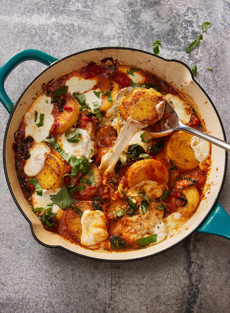 Brown Sugar Salmon, One-Pot Baked Risotto With Blistered Tomatoes & Burrata, Sheet-Pan Roasted Red Onion Chicken, Lunch Lady Sheet-Pan Pizza, Stuffed Peppers, Harvest Caesar Salad, Chicken Quesadillas, Dirty Martini Steak Frites, Creamy Butternut Squash Orzo, Smash Burger Tacos, Steak With Bourbon Garlic Cream Sauce, Black Bean Sweet Potato Taco Skillet, Veggie Burgers, Pad See Ew, Chicken Fajita Casserole, Cauliflower Tacos, Sesame Tofu & Broccoli, BBQ Sheet-Pan Chicken, Cobb Salad, Bánh Mì Turkey Burgers, Sheet-Pan Roasted Halloumi & Broccolini, Creamy Peanut-Lime Chicken With Noodles, Mediterranean Pizza, Burger Bowls, Summer Roll Bowl, Marry Me Chicken, BBQ Chicken Skillet Pizza, Creamy Sun-Dried Tomato Salmon & Orzo, Chicken Tacos, Surf 'n' Turf Foil Packs, Mediterranean Stuffed Meatballs, Lobster Ravioli, Sheet-Pan Tikka Masala, Ground Beef Stir-Fry Teriyaki Bowls, Baked Salmon, Creamy Feta & Tomato Chicken, Vegetable Curry, Detroit-Style Pizza, Tequila-Lime Chicken Thighs, Coconut Chickpea & Sweet Potato Curry, Carnitas, Taco Gnocchi Bake, Sushi Bake, Sushi Bowls, Steak & Potato Skillet, Perfect Chicken Alfredo, Coconut Braised Cabbage, Miso Salmon & Farro Bowl, Chicken Broccoli Alfredo Pizza, Enchilada Stuffed Shells, Cabbage Parmesan, Sheet-Pan Garlicky Shrimp & Veggies, Thai-Inspired Basil Beef Bowls, Peruvian-Style Chicken With Green Sauce, Buffalo Chicken Parm, One-Pan Tuna Pasta, Za'atar Sheet Pan Chicken, Pizza Orzo, Baked Feta Pasta, Pad Thai, Creamy Tomato Vegan Pasta, Cacio E Pepe, Thai-Style Red Curry Meatballs, Air Fryer Beef & Broccoli, Brie Spaghetti, Green Chile Chicken Skillet Enchiladas, Feta & Herb-Crusted Salmon, Orange Chicken, Sheet-Pan Harissa Chicken & Sweet Potatoes, Linguine With Clams, Dragon Roll, Butter Chicken, Cheesy Chorizo, Chickpea & Crispy Rice Skillet, Roasted Red Pepper Shrimp Linguine, One-Pan Greek Chicken Drumsticks, Garlic-Parm Gnocchi, Extra Lemony Seitan Piccata, Salmon & Potato Skillet, Caprese Chicken & Polenta Bake, Coconut Curry Salmon