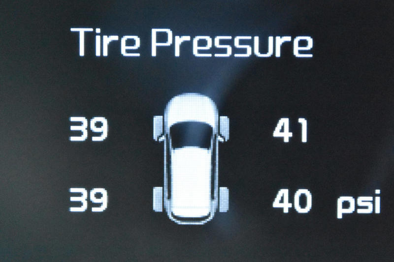 Tire pressure monitoring systems Blind-spot monitoring, Back-seat reminders, Modern car driver and child rear-view mirror, Conversation mirror, Smartphone integration, Drowsiness detector, Adaptive cruise control, Tire pressure monitoring systems