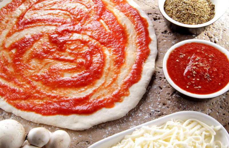 Sauce: passata Pizza perfection, The best flour to use, Making dough, Rolling out the dough, Sauce: fresh tomatoes, Sauce: tinned tomatoes, Sauce: passata, Cheese: block mozzarella, How to achieve the crispy base, Getting pizza into a hot oven, Invest in a pizza cutter, Roman pizza, Stromboli, Pizza bianca, Four cheese pizza