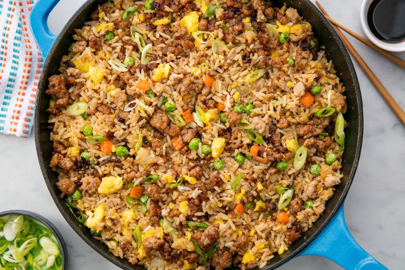 How To Make Pork Fried Rice, Fried Rice Variations, Ingredients, Directions, Made This?