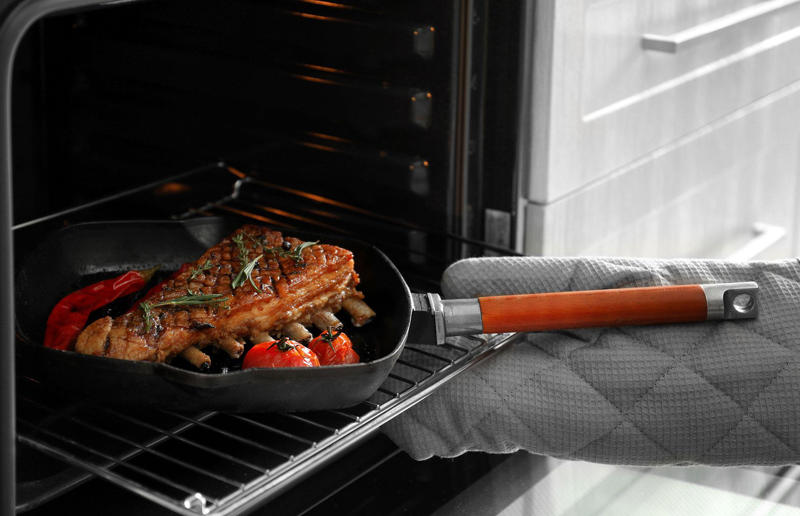 Keep food warm in the oven 46. Use lard for perfect pastry, 45. Make soda bread if you need something speedy, 44. Use a wooden spoon, 43. Roast potatoes in hot fat, 42. Use leftover pastry for cheese straws, 41. Keep your vegetable scraps, 40. Don't cook fresh herbs, 39. Never boil stew, soup or stock, 38. Use cheese ends in mac ’n’ cheese, 37. Cook your pasta in stock, 36. Try flour for the crispiest bacon, 35. Transfer sugar into airtight containers, 34. Don’t overdo the cheese, 33. Separate the eggs for fluffy flannel cakes, 32. Cook bruised apples in pies, 31. Slice sprouting stems from garlic, 30. Top dishes with crushed crisps, 29. Embrace instant mash, 28. Keep butter in a butter dish, 27. Don’t ditch your stale bread, 26. Bake with room-temperature eggs, 25. Line cake tins to prevent sticking, 24. Use buttermilk to brine fried chicken, 23. Let cheesecake cool in the oven, 22. Melt chocolate over a pan of water, 21. Keep food warm in the oven, 20. Add bread to your sugar jar, 19. Grow your own herbs, tomatoes and chillies, 18. Save chicken bones for stock, 17. Keep records, 16. Make your own jams and chutneys, 15. Add more of what you need, 14. Weigh your eggs for the perfect sponge, 13. Roll lemons before squeezing, 12. Get some colour on meat, 11. Add vegetables towards the end of a stew, 10. Sift air into cakes, 9. Thicken sauces with cornflour, 8. Skim fat off the top, 7. Dry chicken to help it brown, 6. Invest in a cast iron pan, 5. Use juices from meat to make gravy, 4. Serve food on hot plates, 3. What grows together, goes together, 2. Save your fat