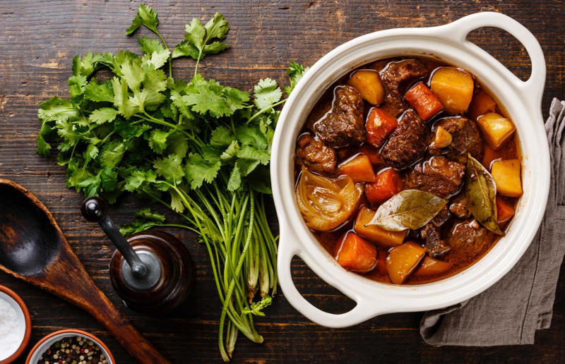 Don't cook fresh herbs 46. Use lard for perfect pastry, 45. Make soda bread if you need something speedy, 44. Use a wooden spoon, 43. Roast potatoes in hot fat, 42. Use leftover pastry for cheese straws, 41. Keep your vegetable scraps, 40. Don't cook fresh herbs, 39. Never boil stew, soup or stock, 38. Use cheese ends in mac ’n’ cheese, 37. Cook your pasta in stock, 36. Try flour for the crispiest bacon, 35. Transfer sugar into airtight containers, 34. Don’t overdo the cheese, 33. Separate the eggs for fluffy flannel cakes, 32. Cook bruised apples in pies, 31. Slice sprouting stems from garlic, 30. Top dishes with crushed crisps, 29. Embrace instant mash, 28. Keep butter in a butter dish, 27. Don’t ditch your stale bread, 26. Bake with room-temperature eggs, 25. Line cake tins to prevent sticking, 24. Use buttermilk to brine fried chicken, 23. Let cheesecake cool in the oven, 22. Melt chocolate over a pan of water, 21. Keep food warm in the oven, 20. Add bread to your sugar jar, 19. Grow your own herbs, tomatoes and chillies, 18. Save chicken bones for stock, 17. Keep records, 16. Make your own jams and chutneys, 15. Add more of what you need, 14. Weigh your eggs for the perfect sponge, 13. Roll lemons before squeezing, 12. Get some colour on meat, 11. Add vegetables towards the end of a stew, 10. Sift air into cakes, 9. Thicken sauces with cornflour, 8. Skim fat off the top, 7. Dry chicken to help it brown, 6. Invest in a cast iron pan, 5. Use juices from meat to make gravy, 4. Serve food on hot plates, 3. What grows together, goes together, 2. Save your fat