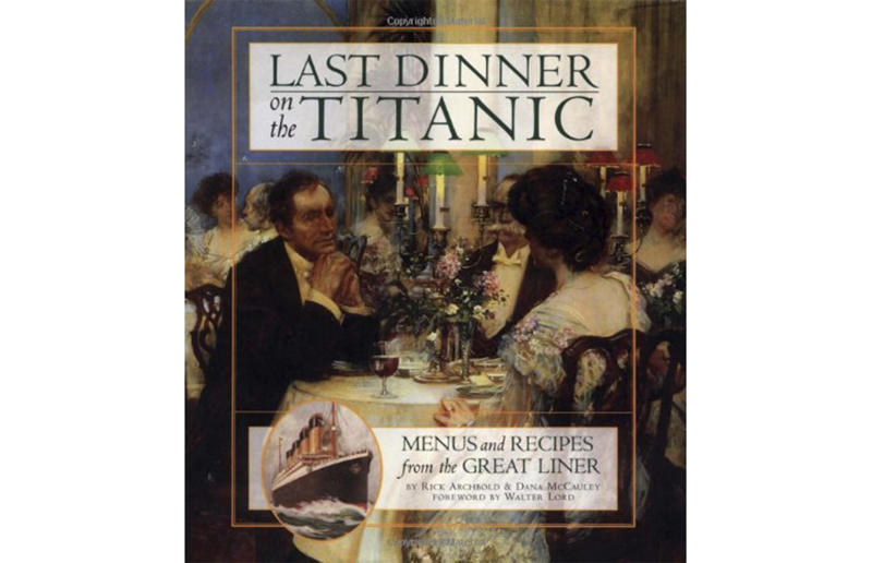 Still intrigued? Read more… Menus from the most fateful voyage in history, A rare piece of menu memorabilia, A first-class feast, Why are we so fascinated?, Titanic provisions: what food came onboard, Life for third-class passengers, Dining in third-class, A third-class breakfast, A third-class lunch, Tea and supper, The last meals eaten by third-class passengers, Life for second-class passengers, Dining in second-class, A second-class breakfast, A second-class lunch, The last meal eaten by second-class passengers, Life for first-class passengers, Dining in first class, A first-class breakfast, A first-class lunch, The last meal eaten by first-class passengers, Titanic menus are worth a fortune today, A grand commemoration dinner, Taste the Titanic's cuisine today, Still intrigued? Read more…