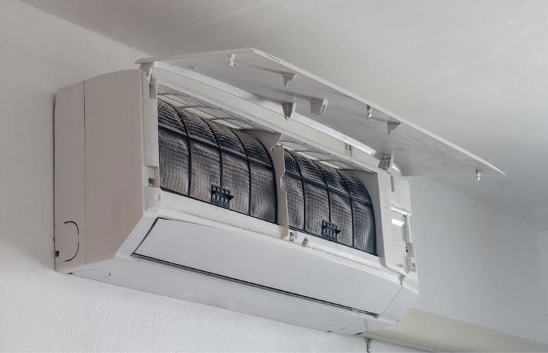 Overlooking air conditioning filters What not to do with your home gadgets, Not replacing range hood filters, Mounting a TV above a fireplace, Abandoning the iron, Ignoring a loose oven door seal, Ignoring rust on dishwasher tines, Not caring for the washing machine, Overlooking washing machine mechanisms, Not cleaning the blender immediately, Grilling with the door closed, Failing to descale the kettle, Opening the microwave door during cooking, Ignoring broken fridge gaskets, Overlooking air-conditioning filters, Overloading appliances, Forgetting about the hairdryer, Neglecting the freezer, Abandoning refrigerator coils, Misusing the garbage disposal, Overlooking the showerhead, Leaving the microwave switched on